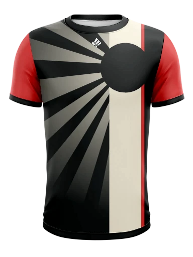 Red and blac Esports Gaming Jersey
